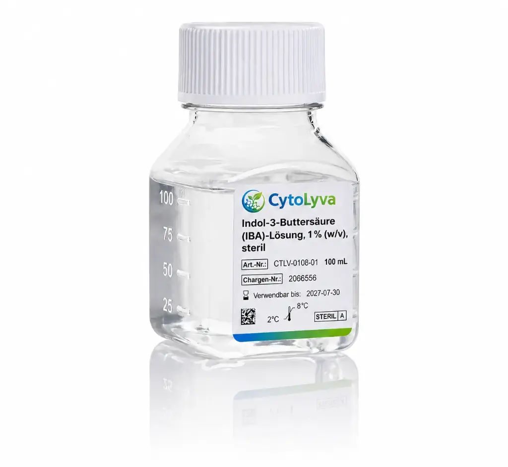 Indol-3-buttersäure (IBA)-Lösung, 1 % (w/v), steril