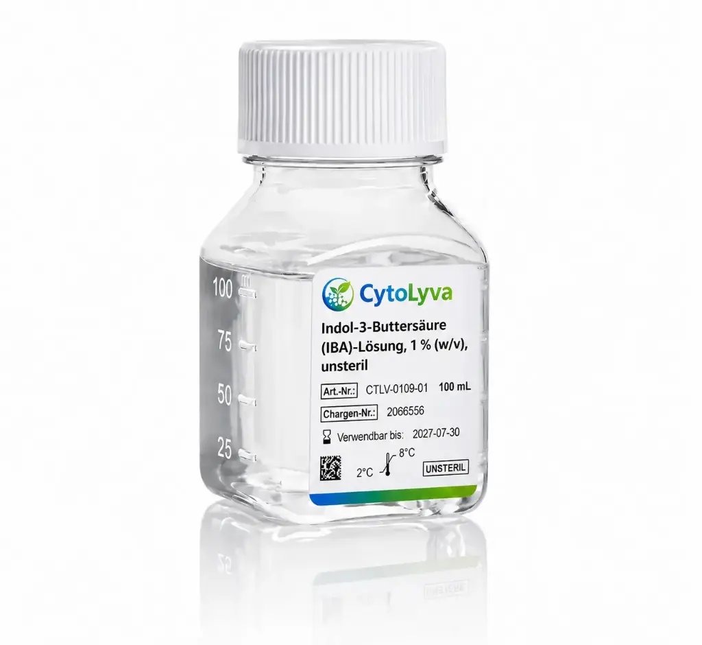 Indol-3-buttersäure (IBA)-Lösung, 1 % (w/v), unsteril