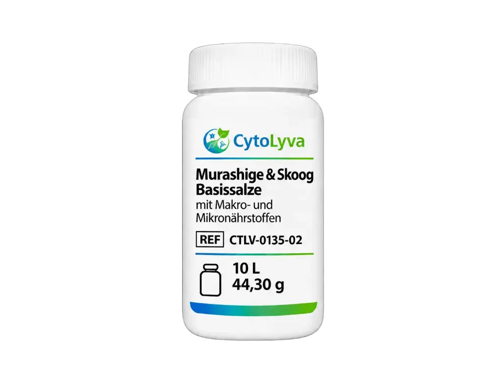 Murashige & Skoog Basissalze mit Makro- und Mikronährstoffen