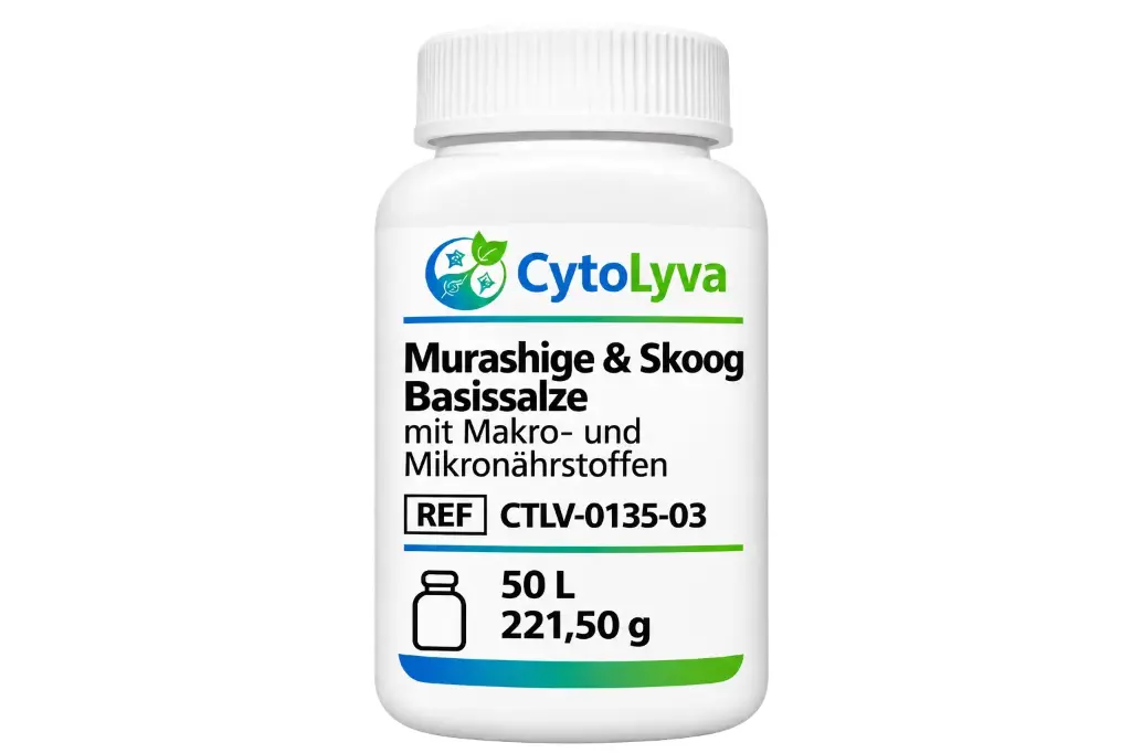 Murashige & Skoog Basissalze mit Makro- und Mikronährstoffen