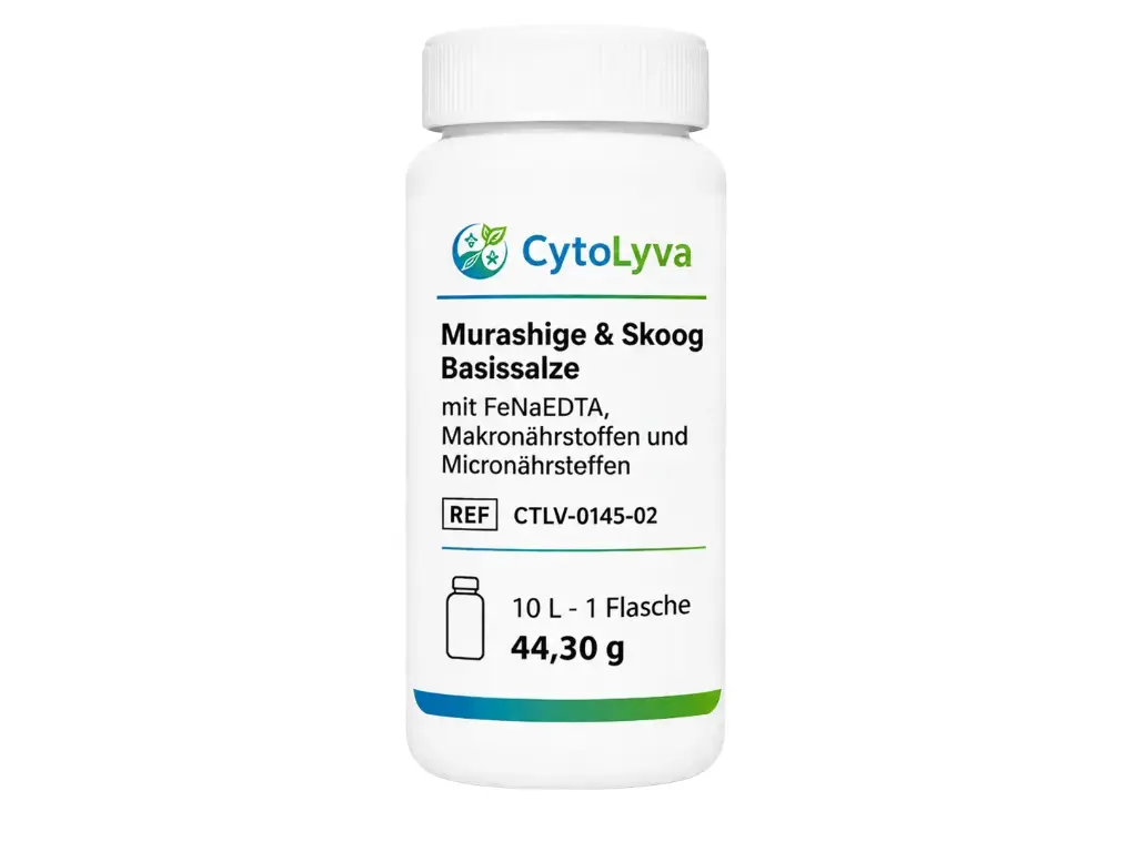 Murashige & Skoog Basissalze mit FeNaEDTA, Makronährstoffen und Mikronährstoffen